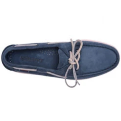 Scarpa Da Barca PORTLAND Nabuk Blu Navy - Suola E Pizzo Rosa SEBAGO 9 Scarpa Da Barca PORTLAND Nabuk Blu Navy - Suola E Pizzo Rosa SEBAGO -ORANGEMARINE chaussure bateau portland nubuck bleu marine semelle et lacet rose sebago 2