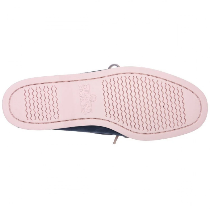 Scarpa Da Barca PORTLAND Nabuk Blu Navy - Suola E Pizzo Rosa SEBAGO 7 Scarpa Da Barca PORTLAND Nabuk Blu Navy - Suola E Pizzo Rosa SEBAGO - immagine 5