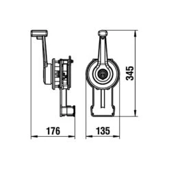 Riviera CM02 Monoleva Installazione Ad Incasso - Nera -ORANGEMARINE cm02 monoleva installazione ad incasso nera 1
