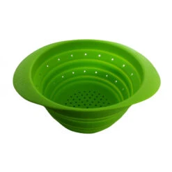 Colino In Silicone Verde Retrattile H Apertura Totale 8 Cm ø 14 Cm (interno)