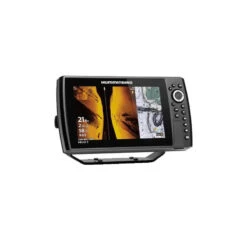 Ecoscandaglio GPS HELIX 9N G4 CHIRP MEGA SI + Trasduttore Specchio Di Poppa - HUMMINBIRD -ORANGEMARINE combine helix 9n g4 chirp mega si tableau arriere 1