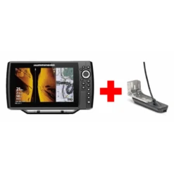 Ecoscandaglio GPS HELIX 9N G4 CHIRP MEGA SI + Trasduttore Specchio Di Poppa - HUMMINBIRD