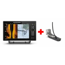 HUMMINBIRD COMBINE TACTILE SOLIX 10 G3 HD CHIRP MEGA SI+ SONDE TABLEAU ARRIERE