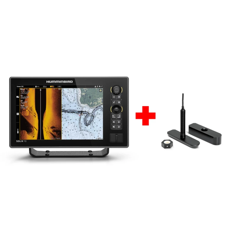 HUMMINBIRD COMBINE TACTILE SOLIX 10 G3 HD CHIRP MEGA SI+ SONDE TRAVERSANTE 3 HUMMINBIRD COMBINE TACTILE SOLIX 10 G3 HD CHIRP MEGA SI+ SONDE TRAVERSANTE