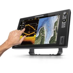 HUMMINBIRD COMBINE TACTILE SOLIX 15 G3 HD CHIRP MEGA SI+ SONDE TABLEAU ARRIERE -ORANGEMARINE combine tactile solix 15 g3 hd chirp mega si sonde tableau arriere 2