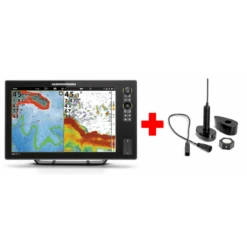HUMMINBIRD COMBINE TACTILE SOLIX 15 G3 HD CHIRP SONDE TRAVERSANTE