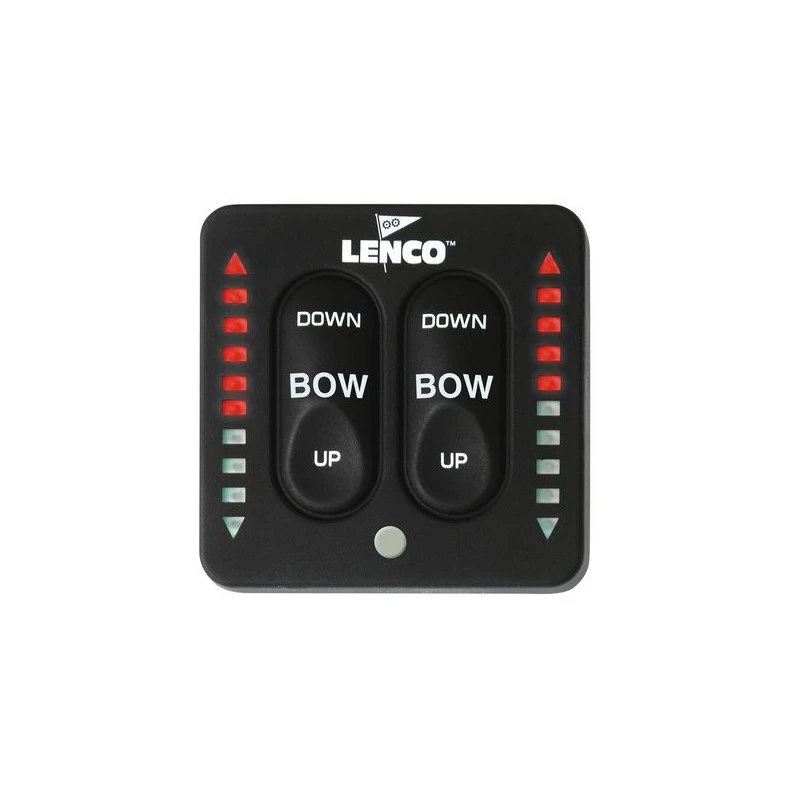 Doppio Interruttore Impermeabile V2 Con LED - LENCO 3 Doppio Interruttore Impermeabile V2 Con LED - LENCO