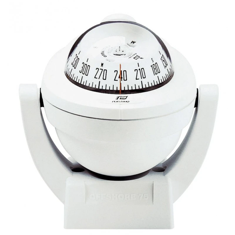 BUSSOLA OFFSHORE 75 PLASTIMO SU STAFFA BIANCA 3 BUSSOLA OFFSHORE 75 PLASTIMO SU STAFFA BIANCA