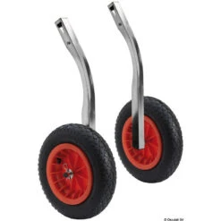 Coppia Ruote Alaggio Tender Sollevabile Ruota 360 Mm