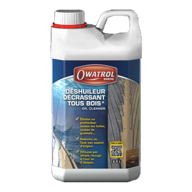 Sgrassante E Detergente Per Tutto Il Legno OIL CLEANER 1 Litro - OWATROL 5 Sgrassante E Detergente Per Tutto Il Legno OIL CLEANER 1 Litro - OWATROL - immagine 3
