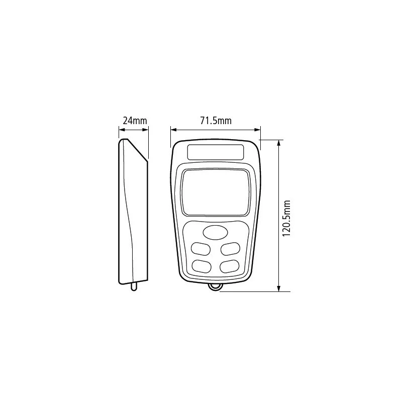 Display Multifunzione Palmare "Remoto" 4 Display Multifunzione Palmare "Remoto" - immagine 2