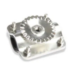 STAFFA DI FISSAGGIO BALCONE IN ACCIAIO INOX PER MULINELLO DA TRAINA