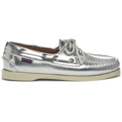 Donna Portland Met Silver Docksides - Sebago 8 Donna Portland Met Silver Docksides - Sebago -ORANGEMARINE docksides donna portland met silver sebago 1