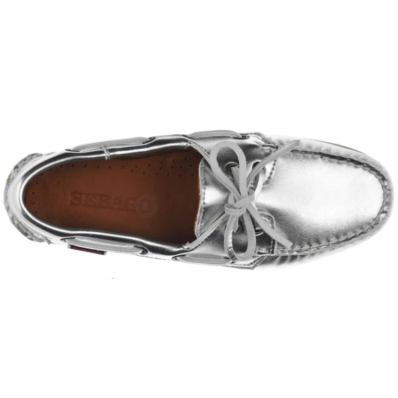 Donna Portland Met Silver Docksides - Sebago 5 Donna Portland Met Silver Docksides - Sebago - immagine 3