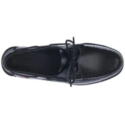 Docksides Portland - Chaussure Bateau Homme - SEBAGO - Noir -ORANGEMARINE docksides portland chaussure bateau homme sebago noir 2