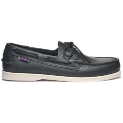 Docksides Portland Suola Bianca Nera - Sebago
