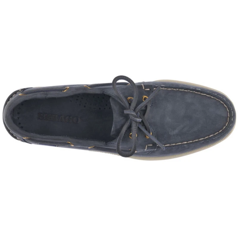 Scarpe Da Barca Docksides Portland Nubuck Blu Universo - SEBAGO 4 Scarpe Da Barca Docksides Portland Nubuck Blu Universo - SEBAGO - immagine 2