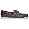 Docksides Portland - Scarpe Da Barca Uomo - SEBAGO - Marrone Scuro / Bianco