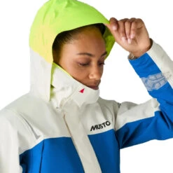 Giacca Donna Br1 Channel Quarter Blu Aruba - Musto -ORANGEMARINE donna br1 channel quarter jacket aruba blue musto 3