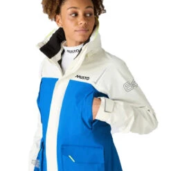 Giacca Donna Br1 Channel Quarter Blu Aruba - Musto -ORANGEMARINE donna br1 channel quarter jacket aruba blue musto 4
