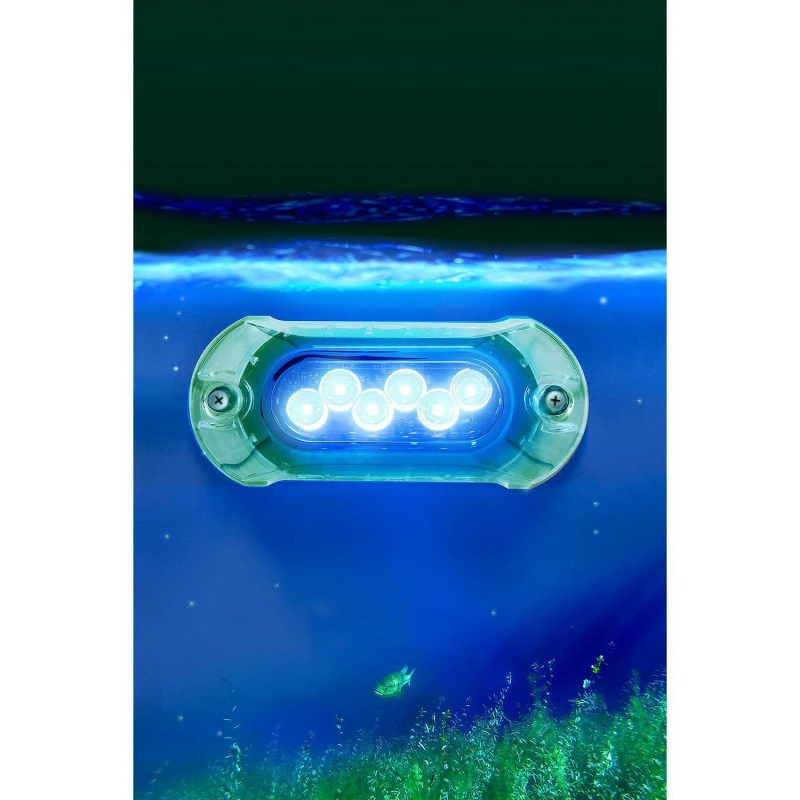 Eclairage Sous-marin 6 Led Bleu - Attwood 5 Eclairage Sous-marin 6 Led Bleu - Attwood - immagine 3