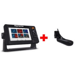 RAYMARINE ELEMENT 7 CHIRP / HYPERVISION + Trasduttore HV-100
