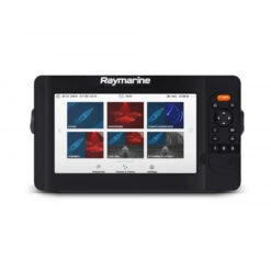 RAYMARINE ELEMENT 9 CHIRP / HYPERVISION Ecoscandaglio GPS + Trasduttore HV-100 -ORANGEMARINE element 9 chirp hypervision sonde hv 100 sondeur gps 4