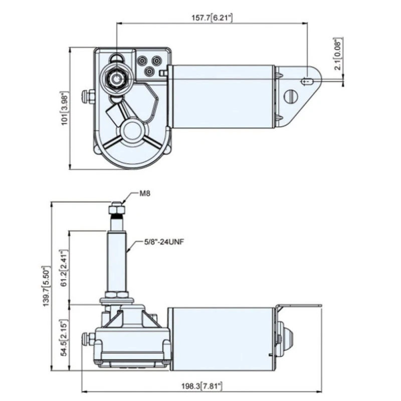 Tergicristallo Impermeabile TMC Da 80 A 120 Gradi 4 Tergicristallo Impermeabile TMC Da 80 A 120 Gradi - immagine 2