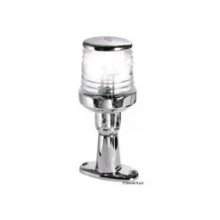 Fanale LED Bianco Su Asta Inox