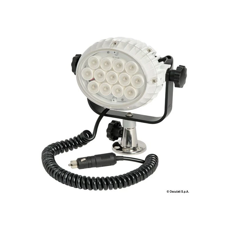 Faro Con Basetta Fissaggio Su Piano 4 Faro Con Basetta Fissaggio Su Piano - immagine 2