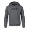 Felpa Grigia Con Logo - Musto -ORANGEMARINE felpa con cappuccio logo grigio musto
