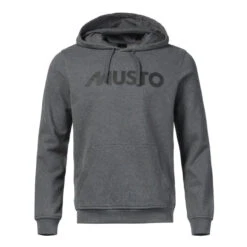 Felpa Grigia Con Logo - Musto