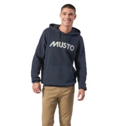 Felpa Con Logo - Navy - Musto 8 Felpa Con Logo - Navy - Musto -ORANGEMARINE felpa con cappuccio navy musto 2