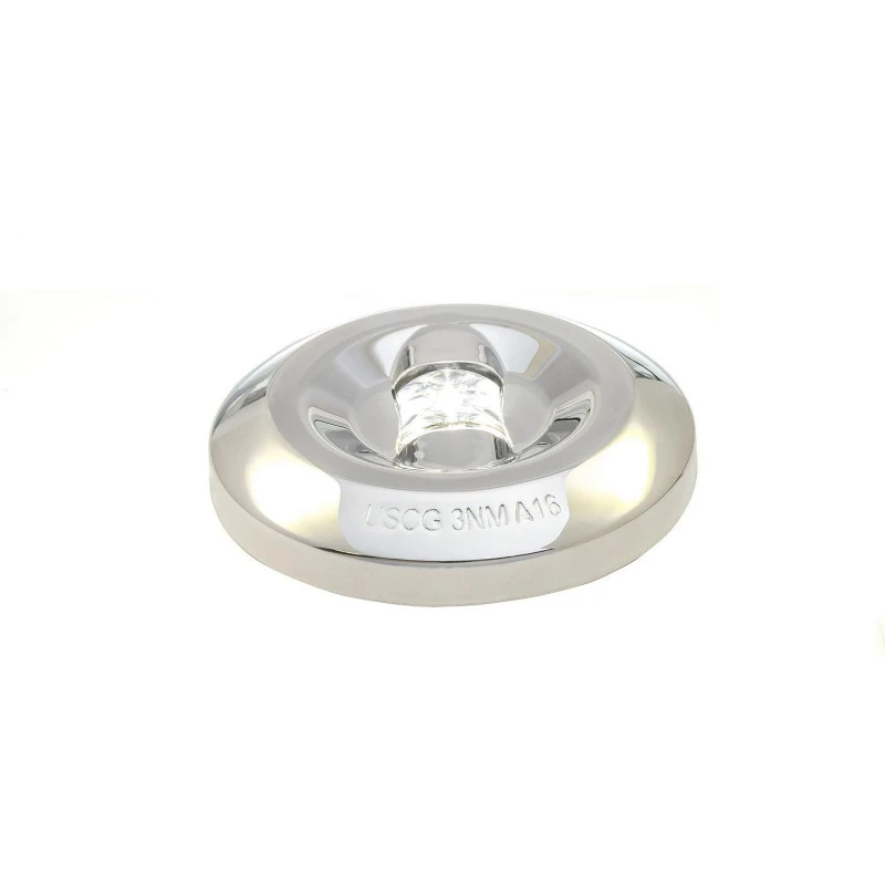 Feu De Navigation Led Blanc Tableau Arrière 135° Inox- Attwood 5 Feu De Navigation Led Blanc Tableau Arrière 135° Inox- Attwood - immagine 3