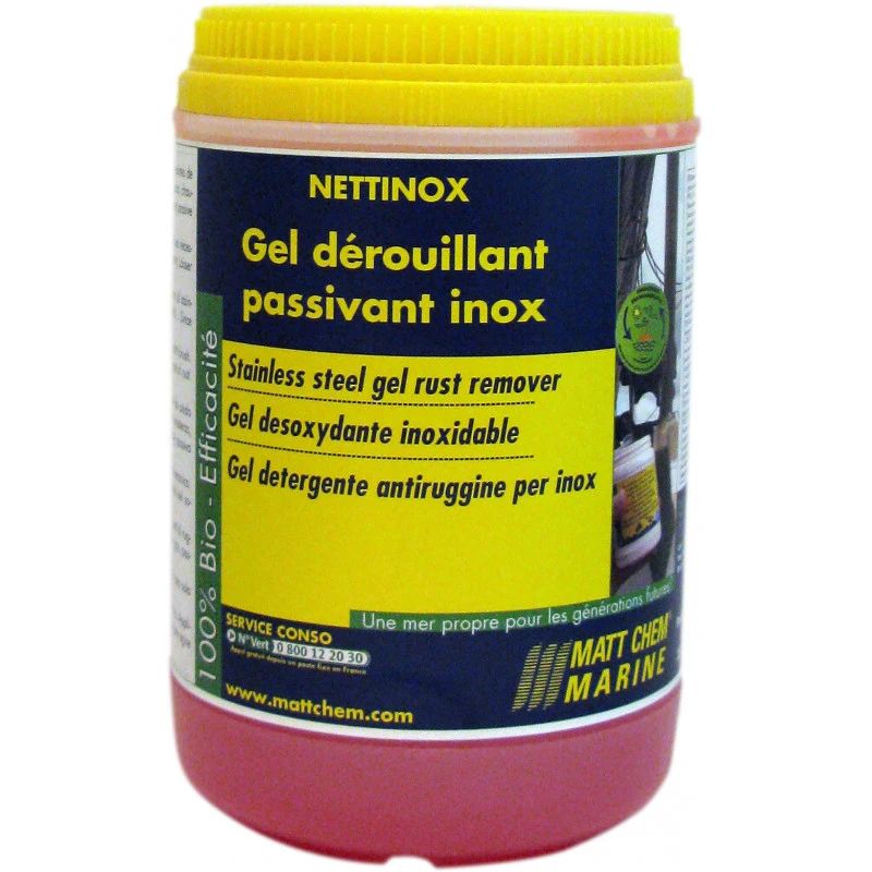 Gel Antiruggine Passivante Inox - MATT CHEM 4 Gel Antiruggine Passivante Inox - MATT CHEM - immagine 2
