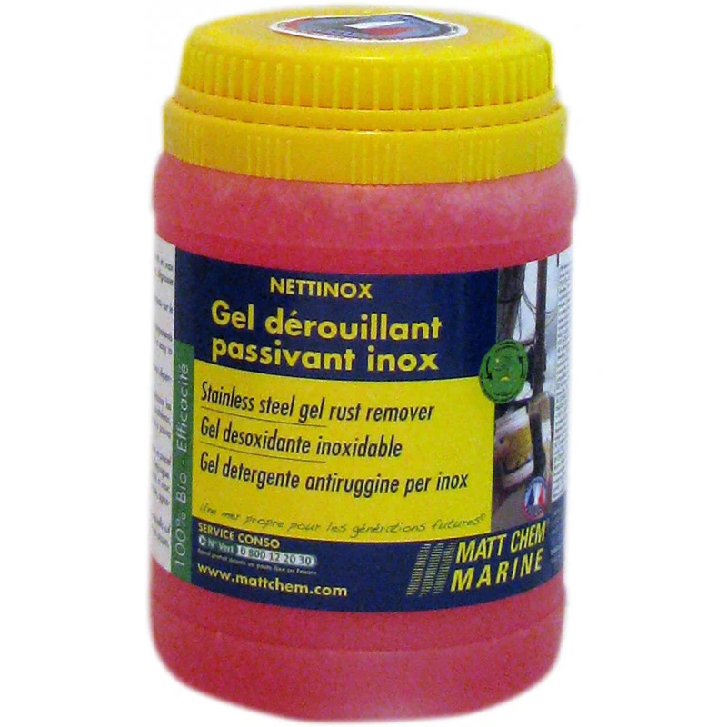 Gel Antiruggine Passivante Inox - MATT CHEM 3 Gel Antiruggine Passivante Inox - MATT CHEM