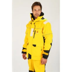 Giacca Cerata Da Semi-altura VENTURI - Gialla - Bermudes -ORANGEMARINE giacca cerata da semi altura venturi bermuda gialla 7