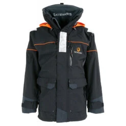 Giacca Cerata Da Semi-altura 2022- Nera - Bermudes