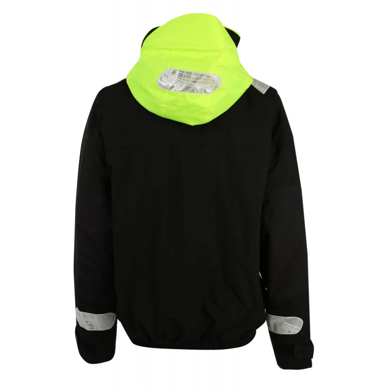 GIACCA COASTAL FODERATA IN PILE - NERO - BERMUDES 4 GIACCA COASTAL FODERATA IN PILE - NERO - BERMUDES - immagine 2