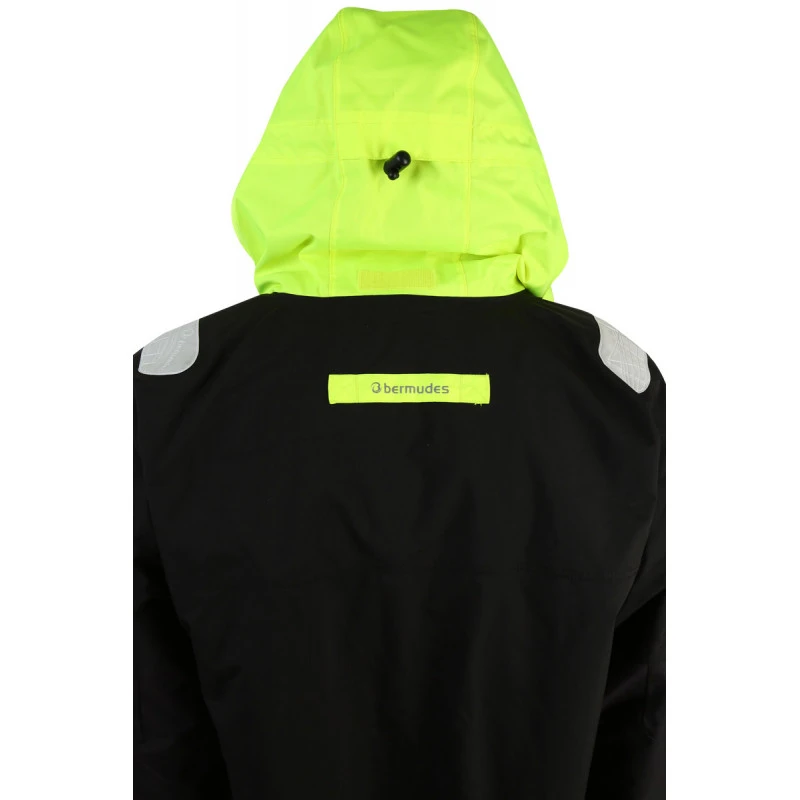 GIACCA COASTAL FODERATA IN PILE - NERO - BERMUDES 6 GIACCA COASTAL FODERATA IN PILE - NERO - BERMUDES - immagine 4