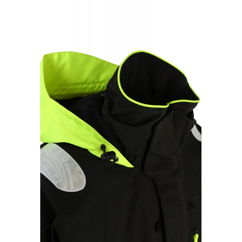 GIACCA COASTAL FODERATA IN PILE - NERO - BERMUDES 9 GIACCA COASTAL FODERATA IN PILE - NERO - BERMUDES - immagine 7