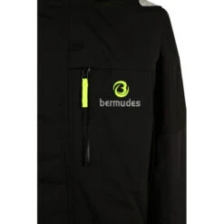 GIACCA COASTAL FODERATA IN PILE - NERO - BERMUDES 19 GIACCA COASTAL FODERATA IN PILE - NERO - BERMUDES -ORANGEMARINE giacca coastal foderata in pile nero bermudes 8