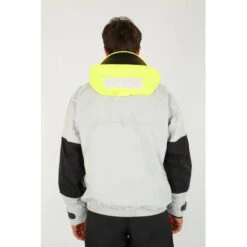 Giacca Costiera Foderata In Pile INSHORE Grigio Chiaro - BERMUDES -ORANGEMARINE giacca costiera foderata in pile inshore grigio chiaro bermudes 2