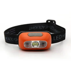 Lampada Frontale Ricaricabile Da 150 LUMENS - IRISCO -ORANGEMARINE giacca da marinaio uomo con cappuccio bianco 10