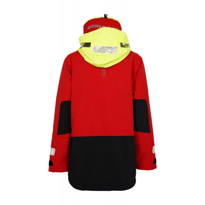 Giacca Da Navigazione Offshore Rosso - Bermudes 4 Giacca Da Navigazione Offshore Rosso - Bermudes - immagine 2