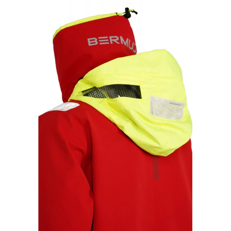 Giacca Da Navigazione Offshore Rosso - Bermudes 6 Giacca Da Navigazione Offshore Rosso - Bermudes - immagine 4