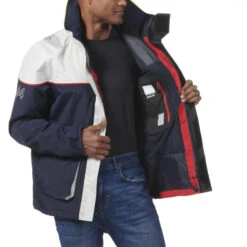 Giacca Da Vela64 CHANNEL Blu Marino/platinium - MUSTO -ORANGEMARINE giacca da vela 64 channel blu marinoplatinium musto 10