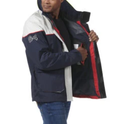 Giacca Da Vela64 CHANNEL Blu Marino/platinium - MUSTO -ORANGEMARINE giacca da vela 64 channel blu marinoplatinium musto 11