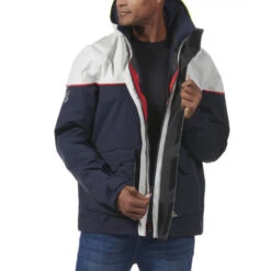 Giacca Da Vela64 CHANNEL Blu Marino/platinium - MUSTO -ORANGEMARINE giacca da vela 64 channel blu marinoplatinium musto 9