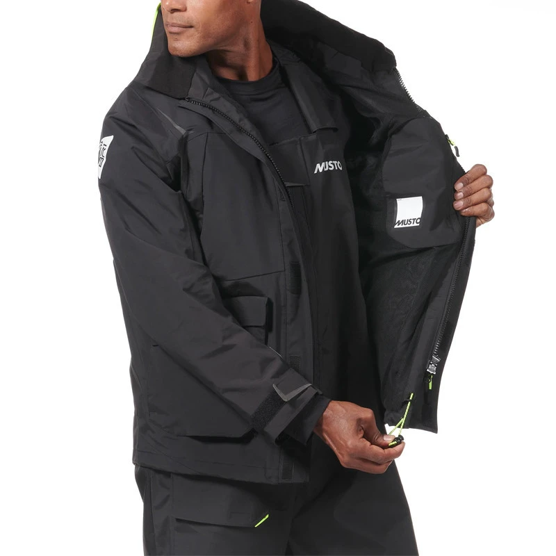 Giacca Da Vela BR1 CHANNEL Nero - MUSTO 13 Giacca Da Vela BR1 CHANNEL Nero - MUSTO - immagine 11